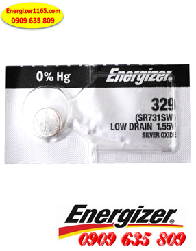 Energizer SR731SW-329; Pin đồng hồ 1.55v Energizer SR731SW-329 Silver Oxide 